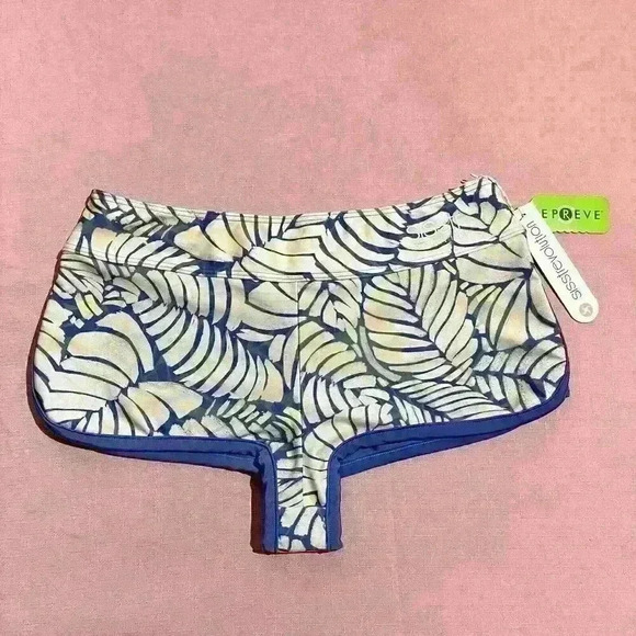Sisstrevolution Womens Palm Macie Cheeky Swim Shorts Size Large - Picture 3 of 12